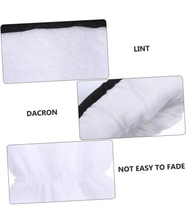 minkissy 2 Pairs Maintenance Care Gloves Paraffin Gloves Paraffin Heated Hand Spa Mittens Cloth Hand Moisturizer Gloves Spa Paraffin Wax Cover White Care Bag Miss Flannel Hand Use - Buy Online on GoSupps.com