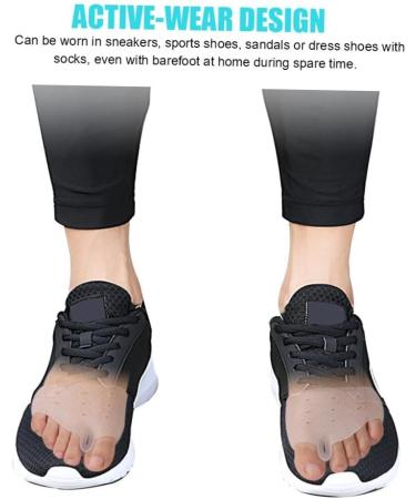 Comfortable Gel Toe Separators & Bunion Corrector with Metatarsal Pads - Proven Relief for Callus Prevention - Buy Online on GoSupps.com