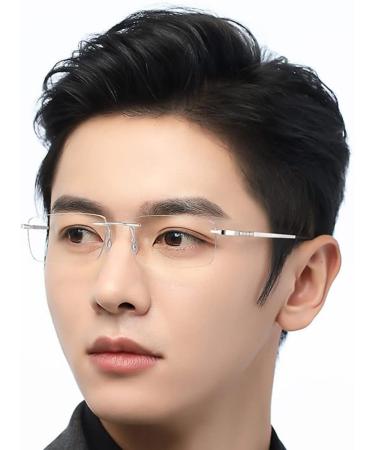 Nipan HD Reading Glasses for Men - Ultra-Light Anti-Blue Light Computer Glasses +1.0 to +3.0 1.56 Aspheric Resin Lens - International Shipping Available - Buy Online on GoSupps.com