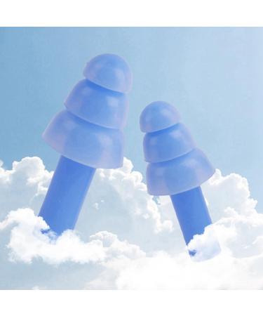 piuryue Soft Silicone Earplugs Waterproof Swimming Ear Plugs Reusable Noise Reduction Sleeping Ear Plugs Hearing Protector - Buy Online on GoSupps.com