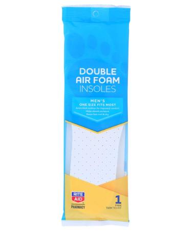 Rite Aid Double Thick Insoles Mens One Size Fits All