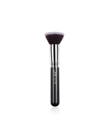 Jessup make-up brush kabuki Foundation brush single brush professional face brush make-up brush cosmetic brush synthetic hair black B069-080 A-B069-080