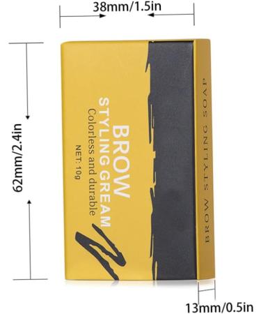 Eyebrow Soap Brow Styling Soap Colo Clapping Cerra Closed Closed Gel Gel Impression of Creem Creem Create Mapila Matra - Buy Online on GoSupps.com