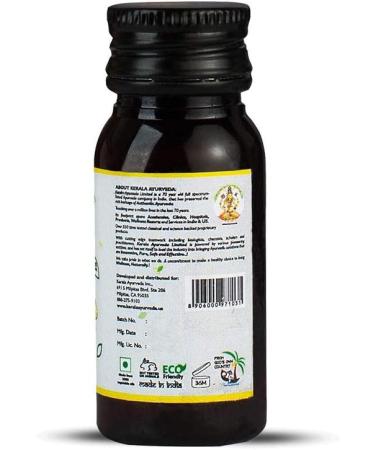 Kerala Ayurveda Eranda Sukumaram Herbal Oil for Internal Use to Help Support Healthy Elimination & Normalizes Vata and Pitta doshas 1.01 Fl Oz - Buy Online on GoSupps.com