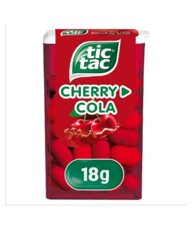 Tic Tac Mixers Cherry Cola 18g x Case of 24 Cherry Cola 24