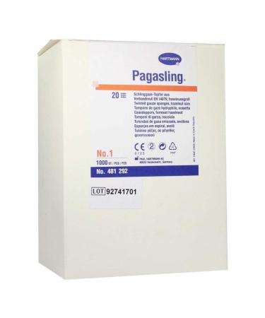 PAGASLING gauze swab size 1 hazelnut-sized non-sterile 1000 pcs