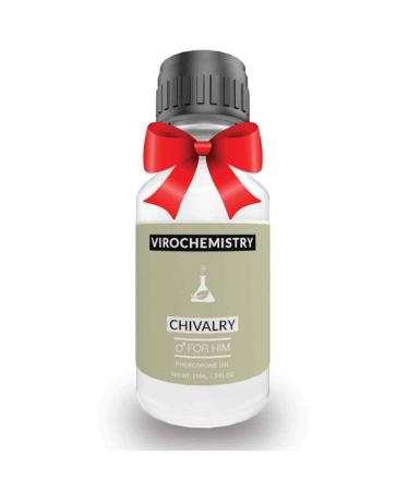 Pheromones For Men Pheromone Cologne Oil (Chivalry) - Bold Extra Strength Human Pheromones Formula 15mL Concentrate Human Grade Pheromones to Attract Women
