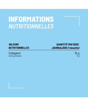 Nutripure | Collagen Peptides Peptides | Chocolate Flavor | Sports Supplement | Collagen Amino Acids Protein | 1.2kg Jar | 4 Months | Made in France - Buy Online on GoSupps.com