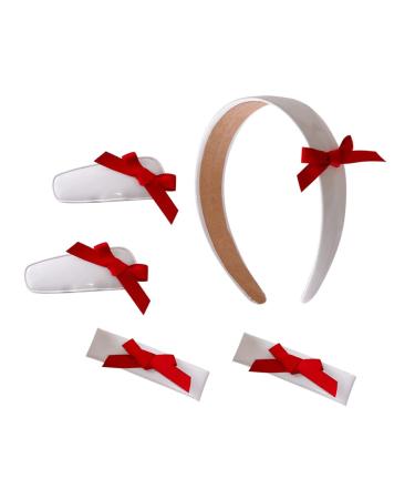 MAGICLULU 1 Set Hairpin Hair Accessories for Barrettes for Hair Band with Clips Headbands for Hair Bows Clips Girl Bows Clips Bows Clips for Headband with Clips