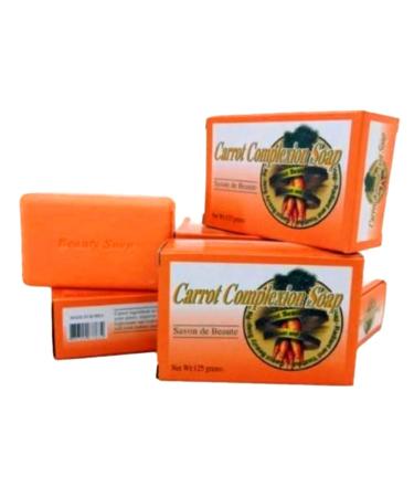 Carrot Complexion Soap - 72 Pieces for Radiant Skin Even Tone & Pore Cleansing - International Shipping - Buy Online on GoSupps.com
