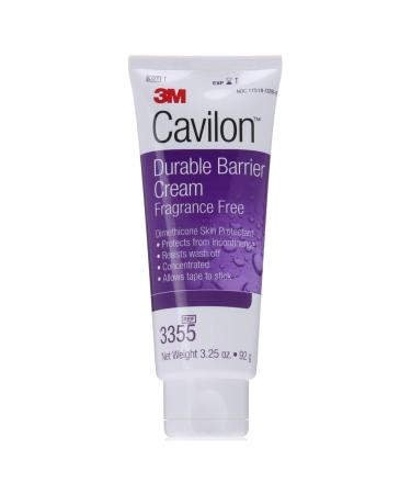 Cavilon 3M Durable Barrier Cream Unscented 3.25 Ounce (92G) Tube by Cavilon 2 tubes