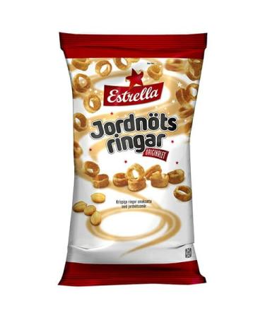 Estrella Peanut Snack Rings 175g