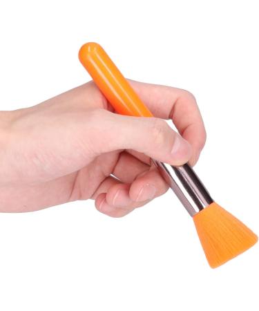 Eyeshadow Brush Cosmetic Brush Fit Skin Friendly Soft Hair Accurate Coloring Washable Reusable for Women Lady for Home Travel for Dating Party(orange) - Buy Online on GoSupps.com
