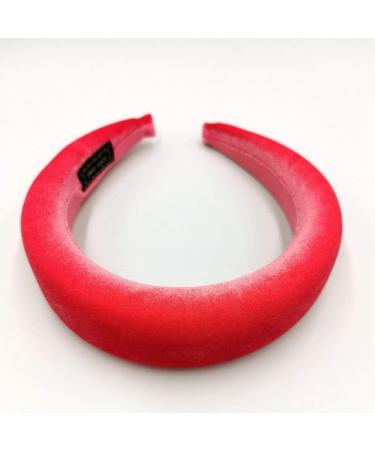 Shop Llio 11 Colors Women s Padded Glitter Headband | Vintage Candy Color Thick Hairband for Parties - Stretchy & Comfortable - Buy Online on GoSupps.com