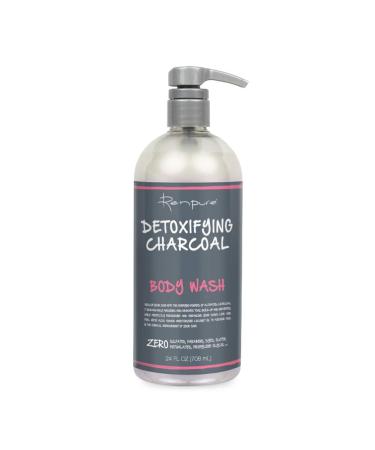 Renpure Detoxifying Charcoal Body Wash  24 Ounce