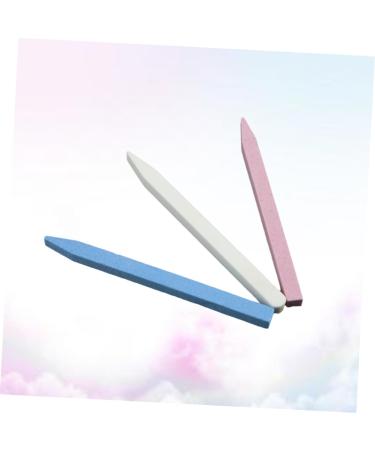minkissy Nail Cuticle File Double-Sided Nail File Manicure File Nail Buffer Double Sided Grinding File - Buy Online on GoSupps.com