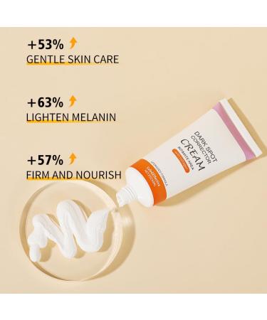 Dark Spot Corrector Cream - Remove Dark Spots on Face & Body | Collagen & Niacinamide | Instant Results | 2 oz - Buy Online on GoSupps.com