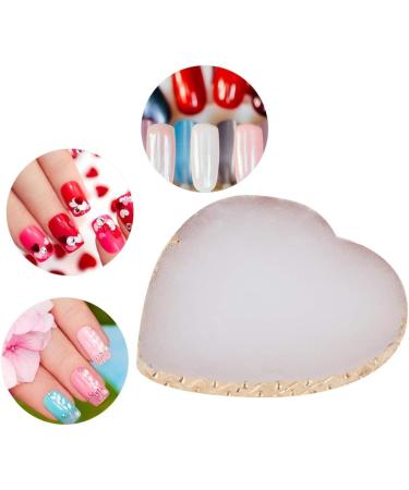 Tomotato Nail Art Palette Nail Art Gel Painting Color Mixing Palette Tips Display Holder Nail Gel Color Makeup Display Board Manicure Tool - Buy Online on GoSupps.com