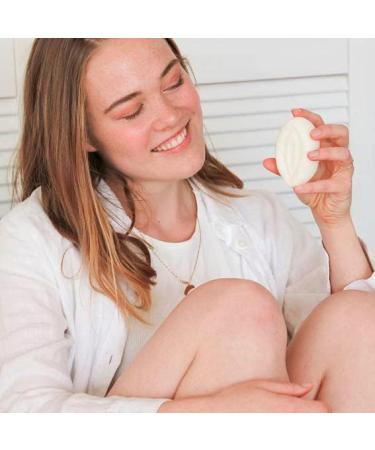 MYLILY 2 in 1 washing soap | Women's intimate soap | Shaving soap | Women's solid soap | vegan & not tested on animals | Cocoa butter & shea & coconut oil & orange - Buy Online on GoSupps.com