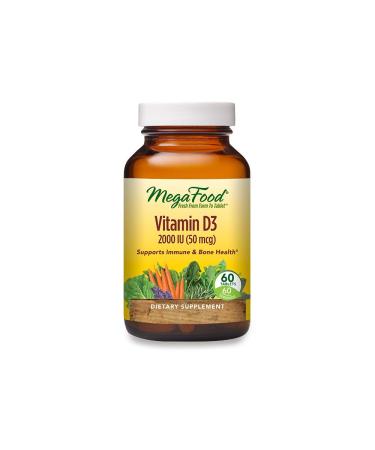 MegaFood Vitamin D3 2000 IU 60 Tablets