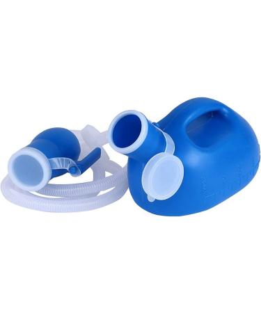 Male Urinal Urine Bottles for Men Portable Potty Pee Bottle 2000 ML-with 1.5m Transparent Tube- for Home Camping Car Travel -Caliber 6cm - Buy Online on GoSupps.com