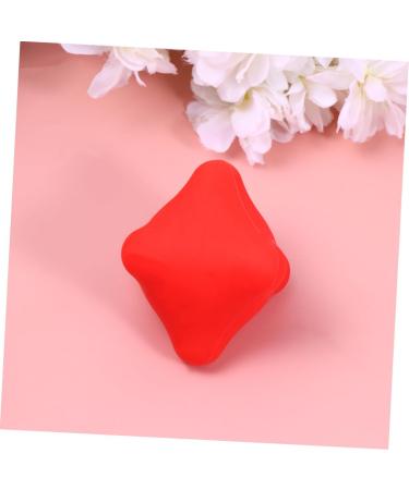 Healeeved 3ST Slow Hand Spiky Massage Tool - Muscle Rehabilitation & Hand Trainer - Decompression Yoga Massage - 3 Red Lacrosse Balls 6x6cm - Foot Peanut Massager - Buy Online on GoSupps.com