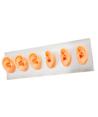 6 Pcs Silicone Ear Model Set for Hearing Aids with Acrylic Display Board - Buy Online on GoSupps.com