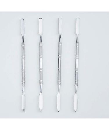 Milist Stainless Steel Makeup Spatula - Double Headed Cosmetic Scoop for Lipsticks Concealer Foundation & Eyeshadow - Perfect for Depotting | International Shipping - Buy Online on GoSupps.com