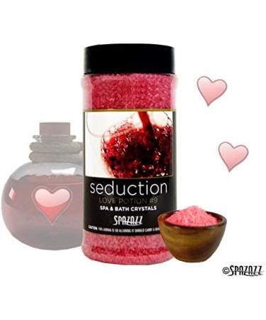 Spazazz SPZ-505 Set The Mood Crystals 17oz Love Potion No.9 Seduction - Bath Minerals Container - Buy Online on GoSupps.com