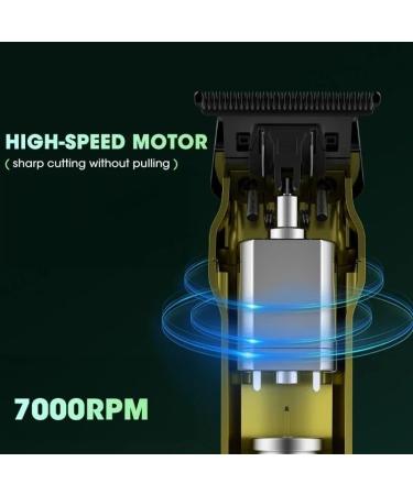 Buy Rechargeable Hair Clippers for Men - Electric Push Shear Hair Trimmer in Gradient Green - International Shipping Available - Buy Online on GoSupps.com