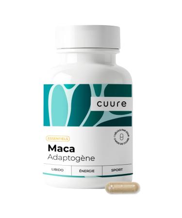 Yellow Maca - Cuure - Natural Root of Peru - Physical and Sports Perfomances - Fertility - Hormone Regulator - 60 Days - Packaged and Formulated in France
