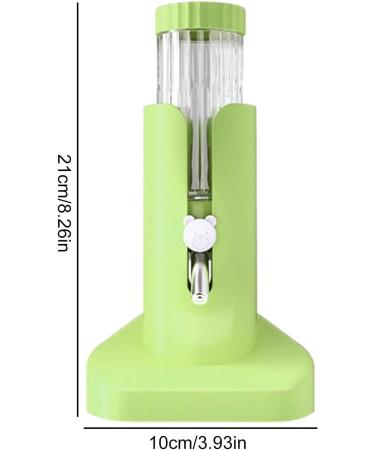 Hamster Water Bottle - Stable Little Pets Automatic Drinking Water Dispenser with Rolling Balls | Pet Animals Water Drinking Bottles for Bunnies Hedgehog Green - Buy Online on GoSupps.com