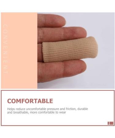 Large Toe Cushion Protectors - Fabric Sleeves for Blisters & Ingrown Toenails - Buy Online on GoSupps.com