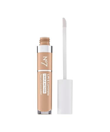 No7 Lift & Luminate Triple Action Serum Concealer - Light - Anti Aging Concealer for Blemishes & Dark Circles - Buy Online on GoSupps.com