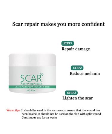 Hotiary Plant Scar Repair Cream - Acne & Stretch Mark Remover for Scars, Burns, Postoperative Skin - Men & Women - Buy Online on GoSupps.com