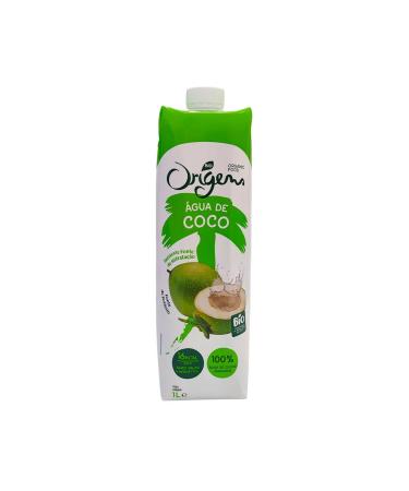 Lot de 4 bouteilles d'eau de coco bio bis47 1 l