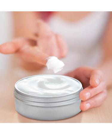 2 Ounce Aluminum Tin Jar 60ml - 20 Pcs Refillable Clear Top Screw Lid Round Container for Cosmetic Lip Balm Cream - Buy Online on GoSupps.com