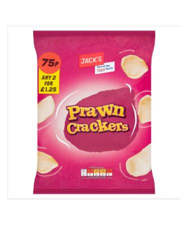 Jack's Prawn Crackers 40g x Case of 16
