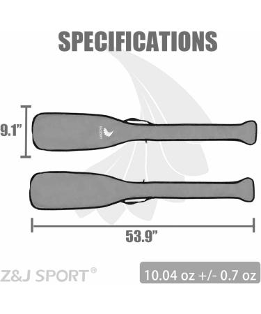 Z&J SPORT Dragon Boat Paddle Bag - Space-Saving, Large Capacity, Adjustable Shoulder Strap - Grey - Buy Online on GoSupps.com