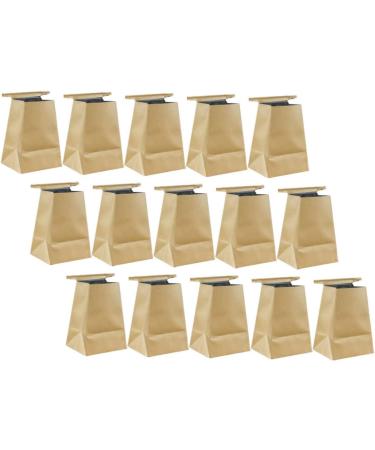 45 Pack Healeved Car Trash Bags - Disposable Vomit Bags for Travel - Light Brown Kraft Paper - Buy Online on GoSupps.com