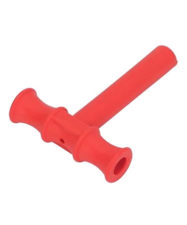 Chewy Tubes Oral Motor Tool & TPR Sensory T-Shaped Cubes for Autistic Children - Red | International Shipping Available - Buy Online on GoSupps.com