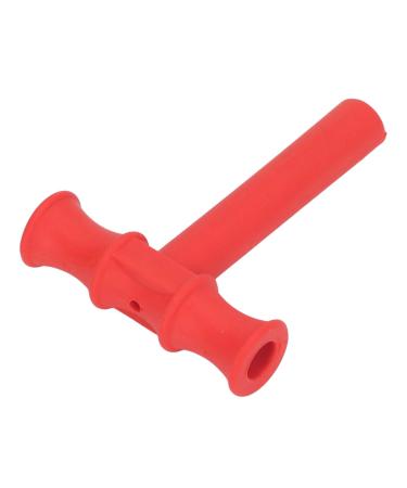 Red Kaur hre T-shaped Kaur hre language training TPR Oral Motor Tool Sensory K toys for autistic children autism play stuff caustic fabric boys and girls children