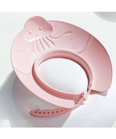 Baby Shower Cap - Silicone Adjustable Bathing Visor for Kids (Pink Jellyfish, 6 Months-12 Years) - Buy Online on GoSupps.com