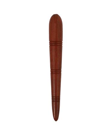 EXCEART 1 x Wooden Foot Massager Stick Acupuncture Massage Stick for Feet Legs Neck Back (Brown) Brown 14X1.7X1.7CM