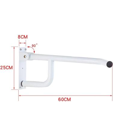 handrail Grab Rails Grab Bar Fold Away Handrail Bathroom Aid for Stability Safety Handle Shower Safety Rail for Elderly Handicapped Disab - Buy Online on GoSupps.com