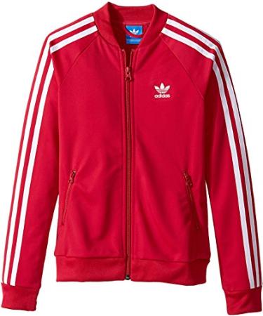adidas Originals Kids Girl's Everyday Iconics Supergirl Jacket (Toddler/Little Kids/Big Kids) XX-Small