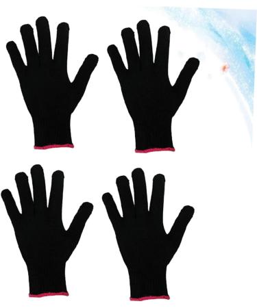 2 Sets 4pcs Silicone Mitts Bumps Heat Glove Silicone Bumps Heat Proof Glove Hairdressing Tool Powder As Shownx2pcs 21.5X12.2 cmx2pcs - Buy Online on GoSupps.com