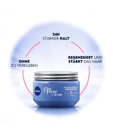 Nivea Care + Hold Cream Gel 150ml - Hair Styling Gel for Strong Hold - Buy Online on GoSupps.com