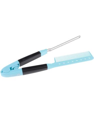 Afro Comb Pro Hair Comb Straightener Antistatic Foldable Pocket Hairdressing Brushes Highlighting Comb Brush Salon Sectioning Combs Comb(Light Blue) - Buy Online on GoSupps.com