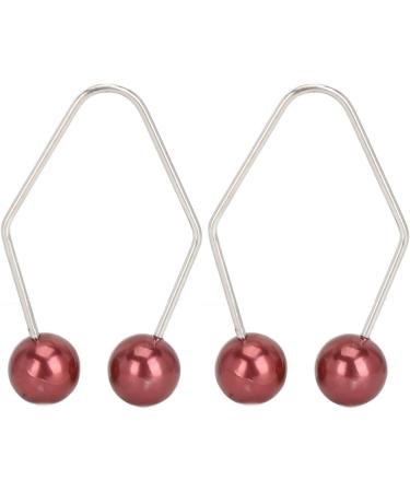 2 Pairs Dimple Maker Dimple Trainer For The Face Portable Easy To Wear Smile Beauty Dimple Exerciser For Cheek Face (Dark Red) - Buy Online on GoSupps.com